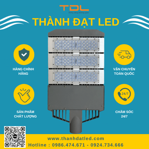 Đèn Chiếu Sáng Đường Phố M11 150W (TDLDD11-150) Thành Đạt Led