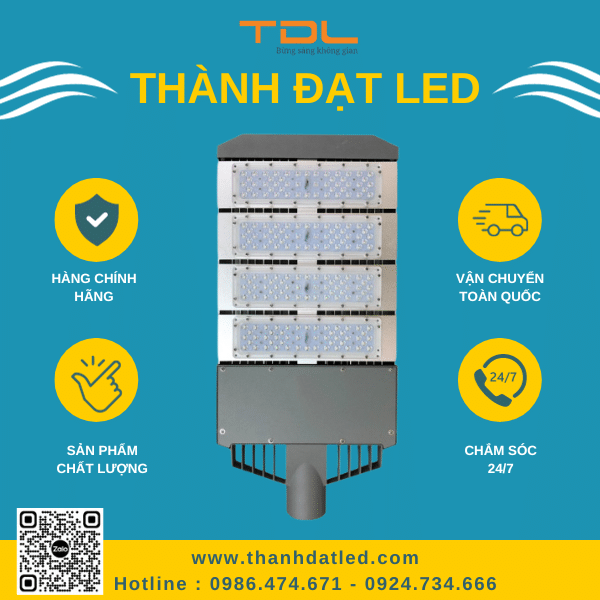 Đèn Chiếu Sáng Đường Phố M11 200W (TDLDD11-200) Thành Đạt Led
