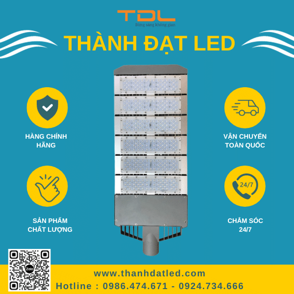 Đèn Chiếu Sáng Đường Phố M11 300W (TDLDD11-300) Thành Đạt Led