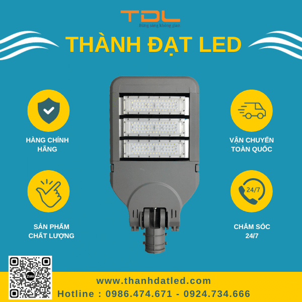 ĐÈN CHIẾU SÁNG ĐƯỜNG MODULE M1 150W (TDLDD1-150) THÀNH ĐẠT LED