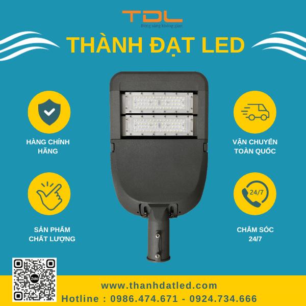 Đèn Chiếu Sáng Đường Module SMD M2 100W (TDLDD2-100) Thành Đạt Led