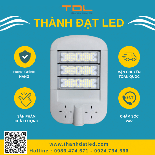 Đèn Chiếu Sáng Đường Phố M3 SMD 150W (TDLDD3-150) Thành Đạt Led