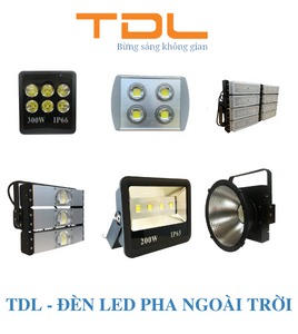 đèn pha led ngoài trời