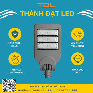 ĐÈN CHIẾU SÁNG ĐƯỜNG MODULE M1 150W (TDLDD1-150) THÀNH ĐẠT LED