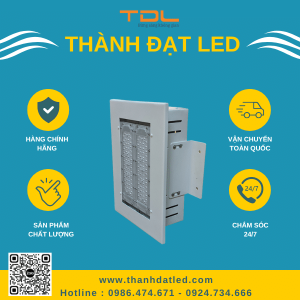 đèn led cây xăng smd 100w