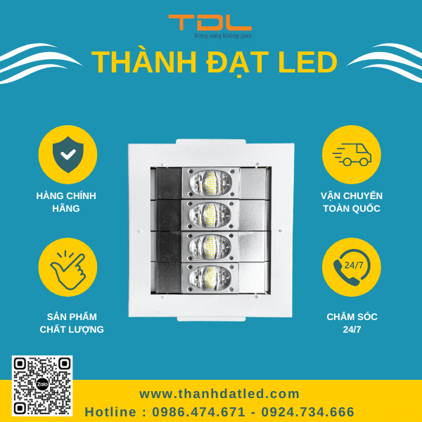 Đèn Led Cây Xăng COB 200W