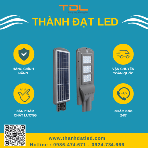 đèn đường led nlmt liền thể 60w