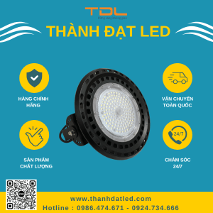 đèn nhà xưởng ufo x1 100w