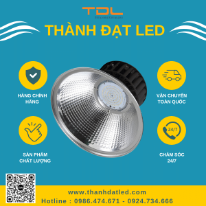 đèn led nhà xưởng x4 150w