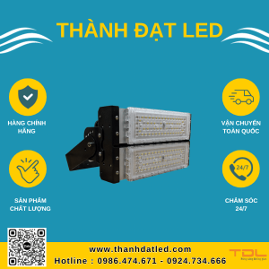 đèn pha led module thể thao 100w