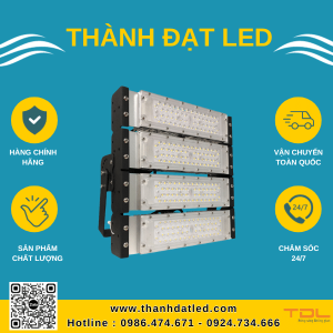đèn pha led module philips 200w