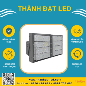 đèn pha led khung hộp 400w