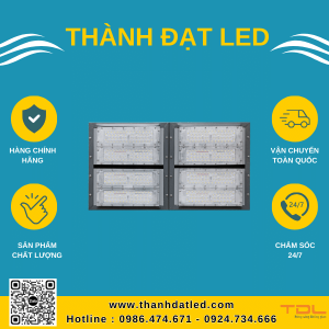Đèn pha led khung hộp liền 400w SMD