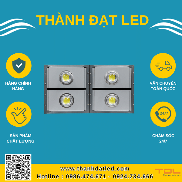 Đèn Pha Led Module Cob Khung Hộp 500W
