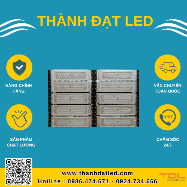 Đèn Pha Led Module Thể Thao 500W