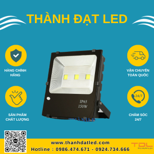đèn pha led 5054 mắt nhỏ 150w