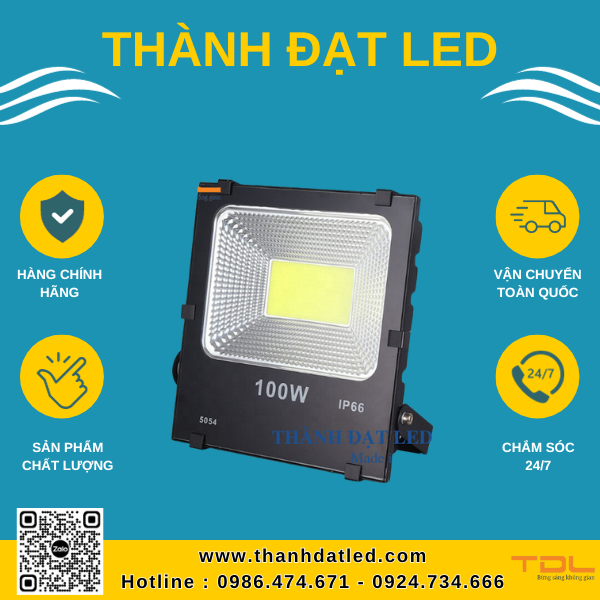 Đèn Pha Led 5054 100W