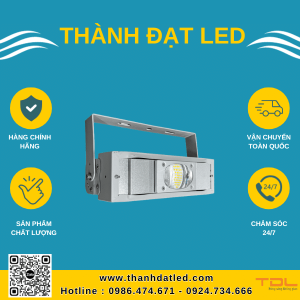Đèn Pha LED Khung Hộp 50w COB