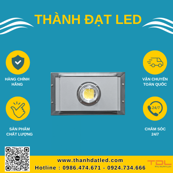 Đèn Pha Led Module Cob Khung Hộp 50W