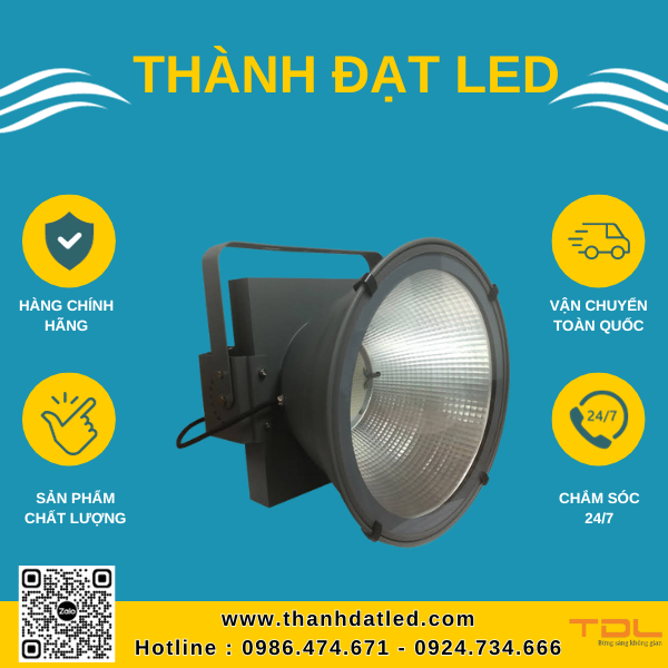 Đèn Pha Led Cầu Cảng 500W