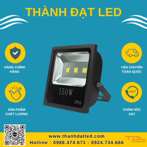 đèn pha led cob ip66 F1 150w
