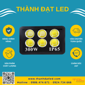 đèn pha cốc mắt to 300w