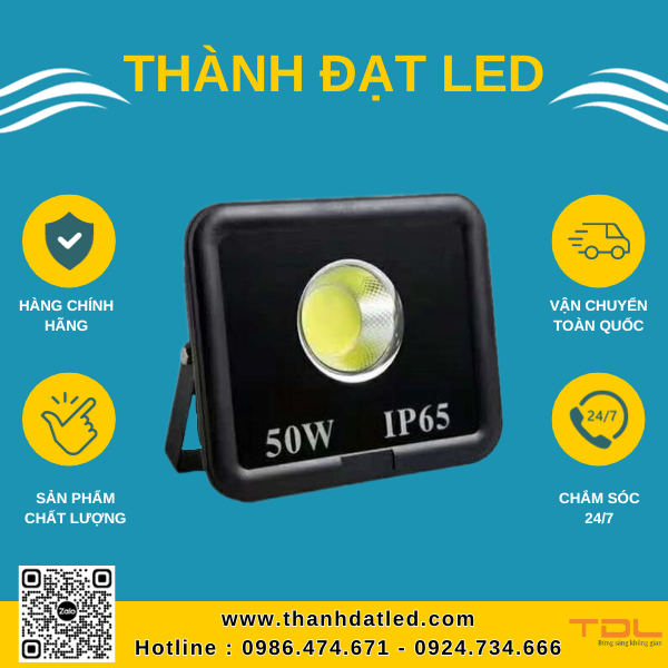Đèn Pha Led To 50W