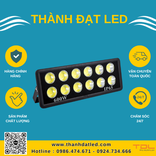 Đèn Pha Led To 600W