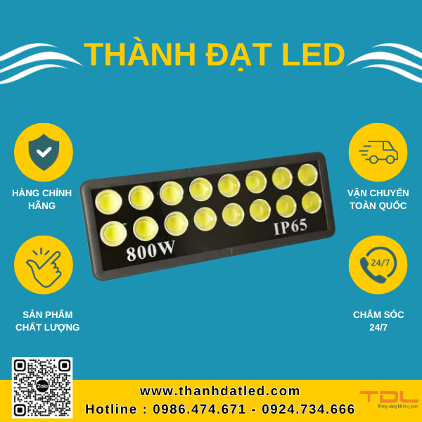 Đèn Pha Led To 800W