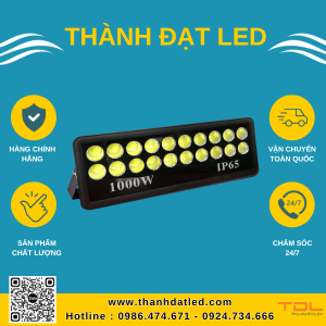 Đèn Pha Led Rọi Tròn 1000W (TDFR-C51000) - Thành Đạt Led