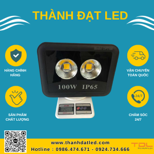 Đèn Pha Led Rọi Tròn 100W (TDFR-C5100) - Thành Đạt Led