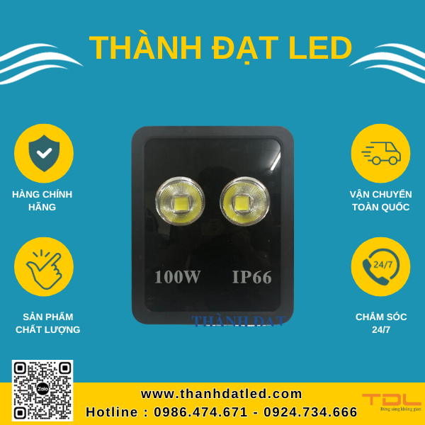 Đèn Led Pha Cốc 100W