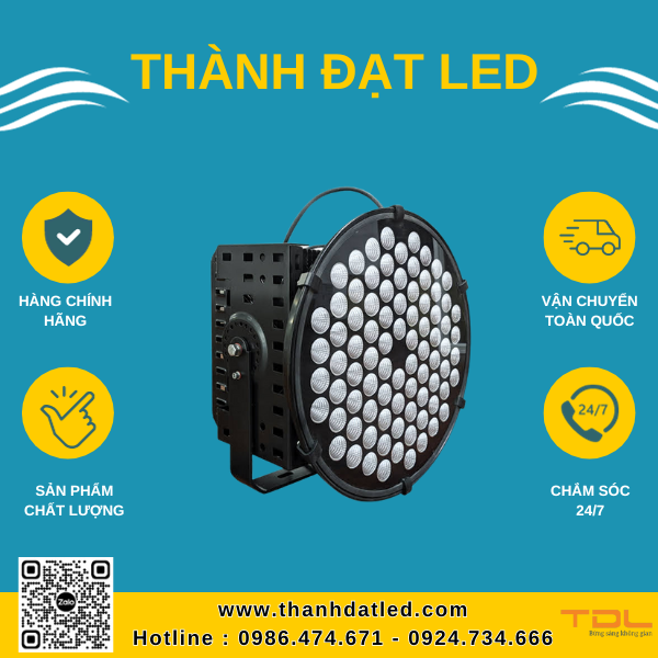 Đèn Pha Led Sân Vận Động T2 600W