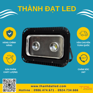 Đèn Pha Thấu Kính 100w (TDLF-TK100) Thành Đạt Led