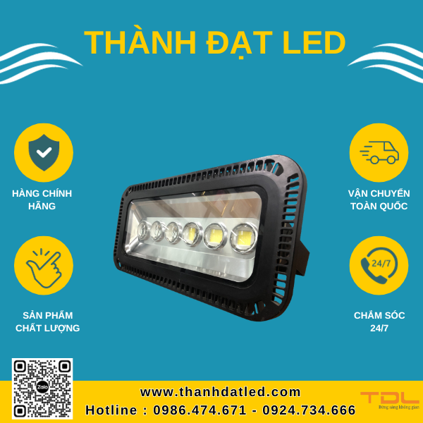 Đèn Led Pha Thấu Kính 300W