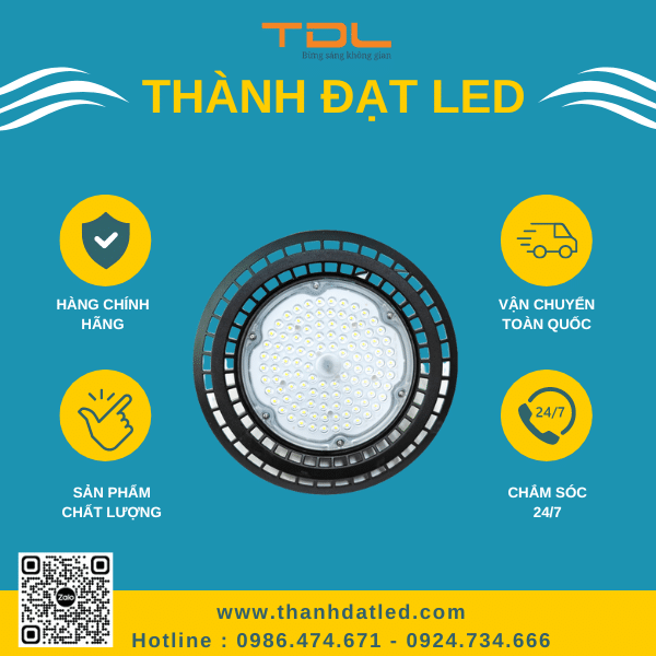 Đèn Led Nhà Xưởng UFO M1 100W