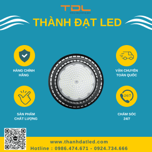 đèn led nhà xưởng m1 200w