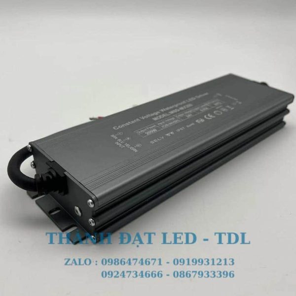 Lắp đặt nguồn Sosen 50W 36V (no dimming, TUV) cho hệ thống chiếu sáng