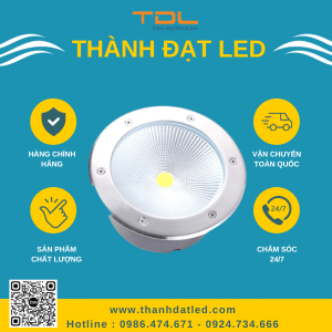 đèn led âm đất cob 15w