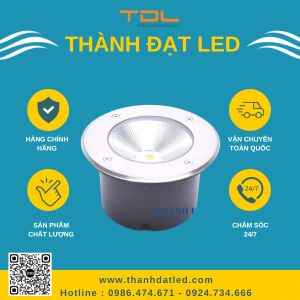 đèn led âm đất cob 20w