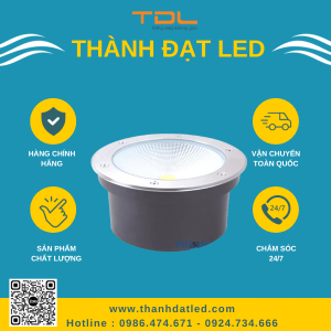 đèn led âm đất cob 50w