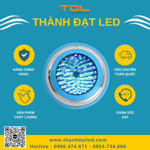 đèn âm nước bể bơi 36w