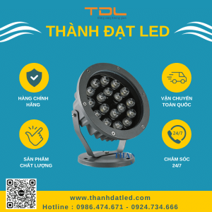 đèn led chiếu cây 18w