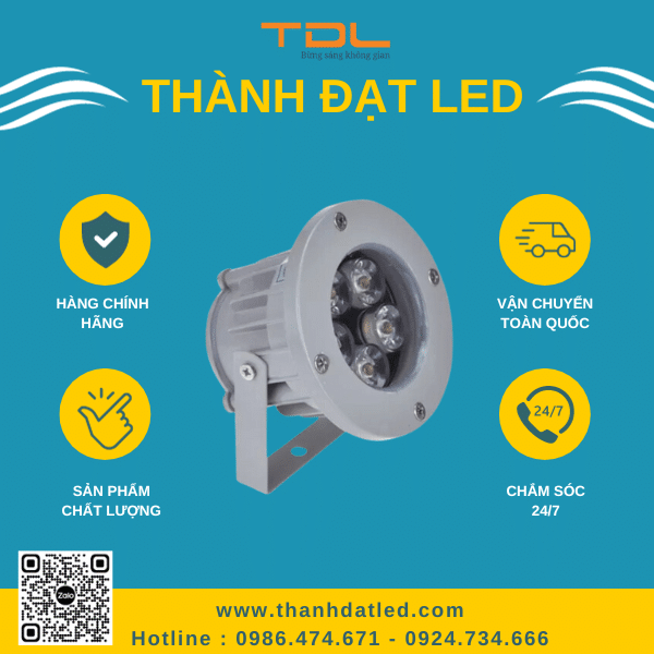 ĐÈN LED CHIẾU CÂY (TDRCY3) 3W chính hãng Thành Đạt LED