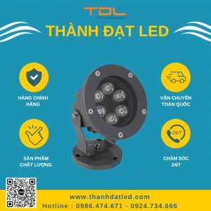 đèn led chiếu cây 6w