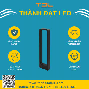 đèn led nấm 2 thanh 7w 30cm