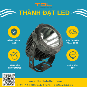 đèn led rọi cột r08 30w