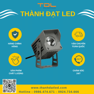 đèn led rọi cột rc05 10w