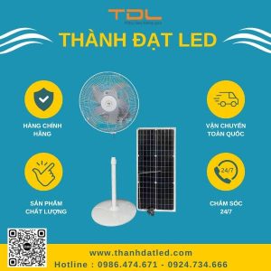 QUẠT NĂNG LƯỢNG MẶT TRỜI (TDL-QC15)