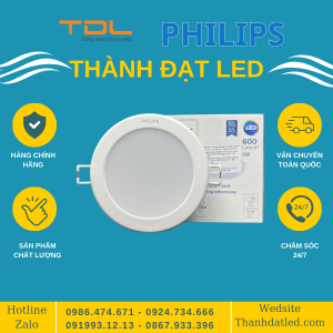 đèn led âm trần DN027B G3 Tròn 6w-9w-12w-15-19w